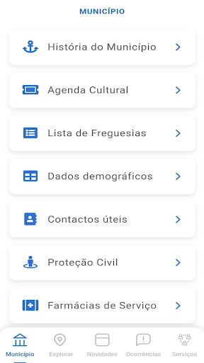 Castro Verde App Screen 2
