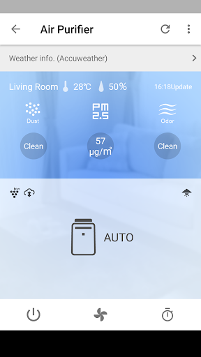 SHARP AIR APP Screen 3