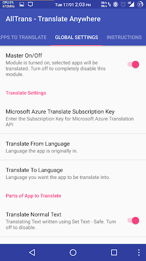AllTrans - Translate Other Apps 1.9.3 Screenshots 6