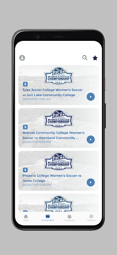 NJCAA Network mobile app Screen 3