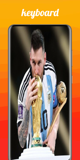 keyboard for Messi fans Screen 2
