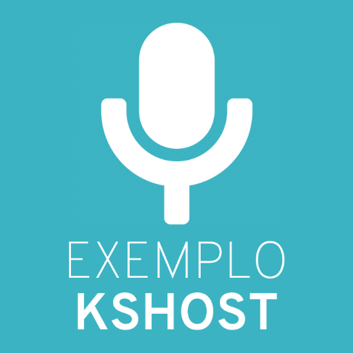 Rádio KSHOST - Exemplo 1 logo