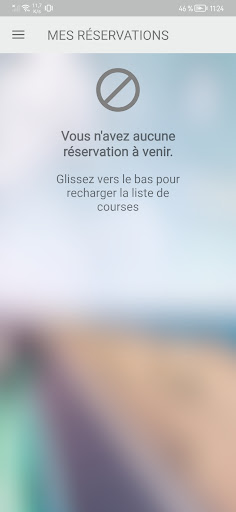 Android application VTC Rénité Mobile screenshort