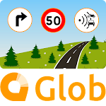 Cover Image of Download Glob - GPS, Traffic, Radar & Speed Limits  APK