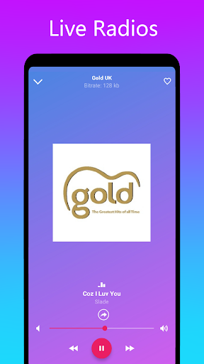 Android application Oldies Music Radio screenshort