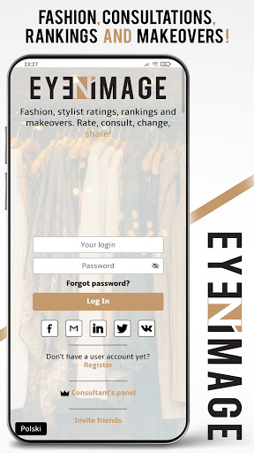 Android application EYENIMAGE screenshort