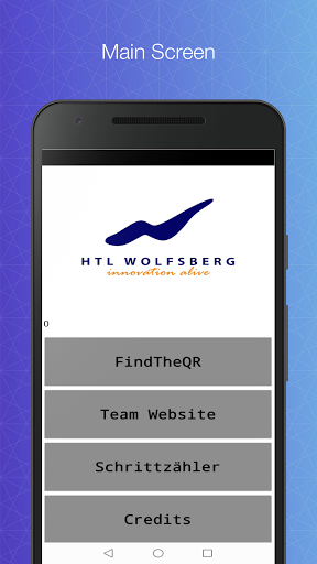Android application FindTheQR screenshort