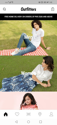 Outfitters Screen 2