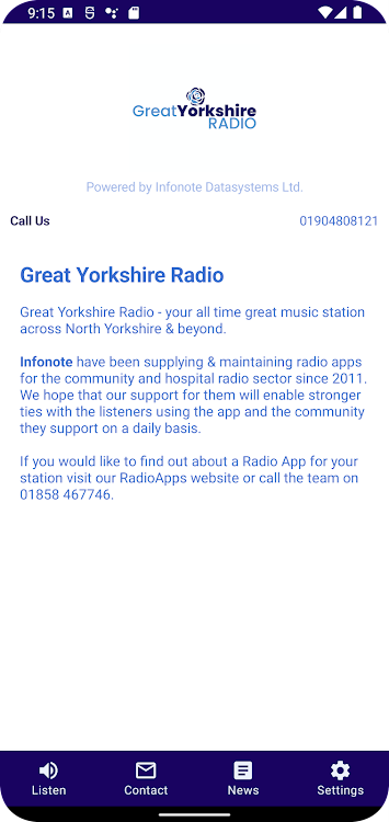 Great Yorkshire Radio - 2.68 - (Android)