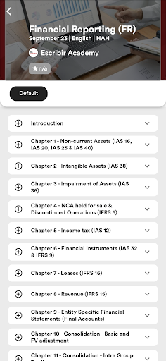 Escribir Academy v4 Screen 3