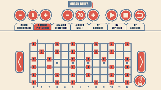 Slow Blues Guitar Jam Tracks Screen 3