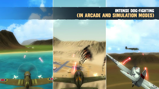 Screenshot 17 War Dogs: combate aéreo de Seg android