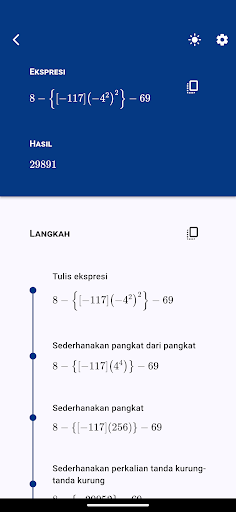 Pratinjau aplikasi