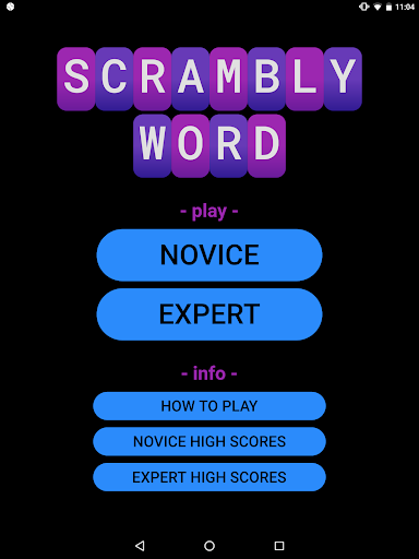 Scrambly Word Screen 3