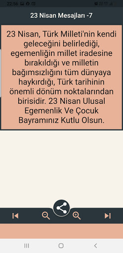 23 Nisan Mesajları Screen 3