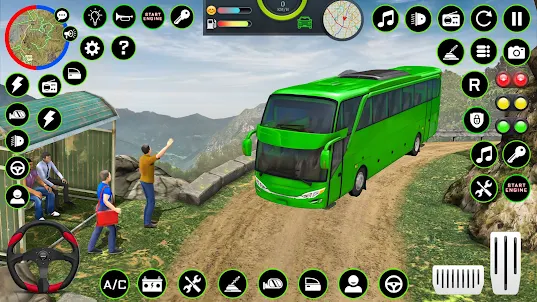 Offroad Bus Simulator 3D Games