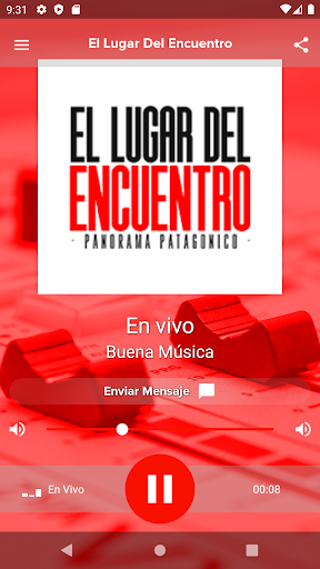 Android application El Lugar Del Encuentro screenshort