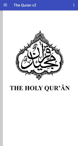 Android application The Holy Quran Arabic/English screenshort