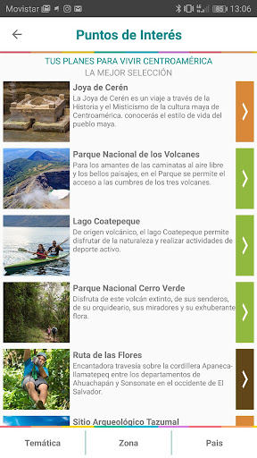 Visit Centroamérica Screen 2