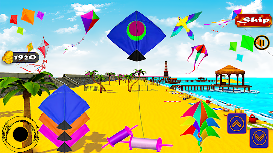 Kite Game 3D Pipa Beach Flying