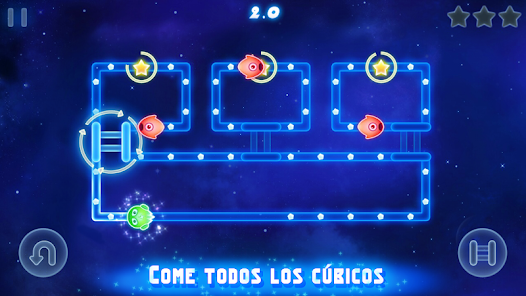 Screenshot 1 Glow Monsters: Laberinto juego android