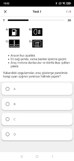 Ehliyet Sınavı Soruları 2024 Screen 3