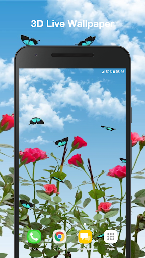 Android application Garden Live Wallpaper Pro screenshort