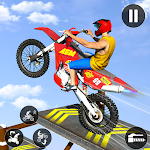 Cover Image of 下载 Bike Stunt Games: Mega Ramp Stunts- 3D Bike Games  APK