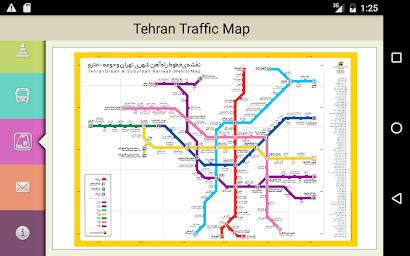 Tehran Traffic Map
