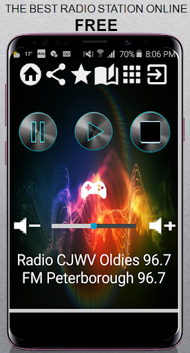 Android application CA Radio CJWV Oldies 96.7 FM P screenshort