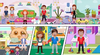 My Family Town - Babysitter - Screenshot 3