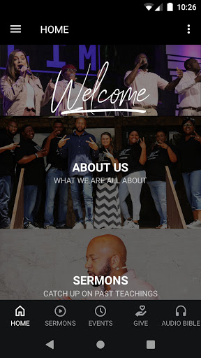 Android application Empowerment Center Church screenshort