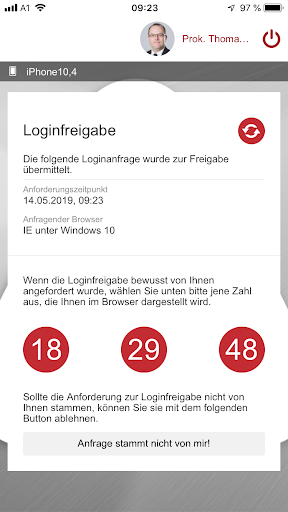 Digital ID Screen 2