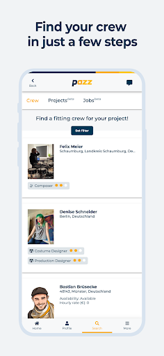Pazz: Creative platform Screen 2