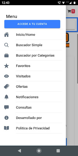 Cymaco Repuestos Screen 2