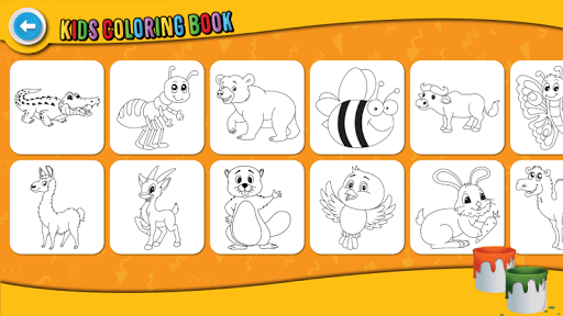 Kids Coloring Book : Cute Animals Coloring Pages 1.0.1.7 screenshots 2