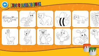 Game screenshot Animal Coloring Book for kids hack