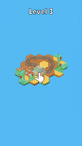 Hexa Rail Puzzle Screen 3