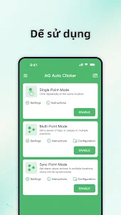 AG Auto Clicker-Tự động bấm
