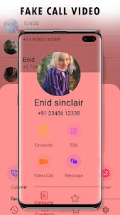 Enid Sinclair Fake Video Call