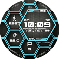 Hex Watch Face & Clock Widget