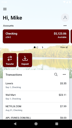State Bank of SWMO Screen 2