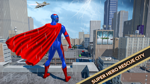 Captura 3 Rope Hero: Spider Hero Games android
