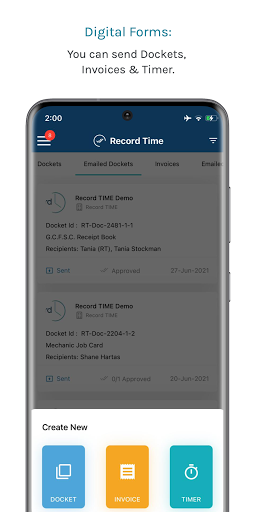 Record Time Screen 3