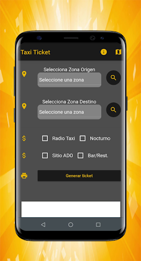 Taxi Ticket Screen 2