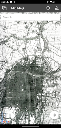 Android application Kansai Jisou Maps screenshort