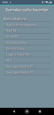 Svenska Radio Favoriterのおすすめ画像2