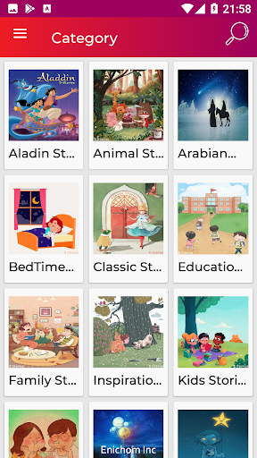 E-Stories : English Stories Screen 3