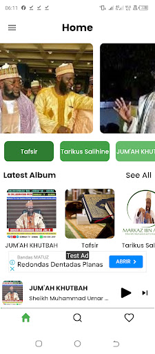 Android application Markaz Ibn Abass screenshort