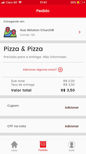 Pizza & Pizza Delivery Screen 3